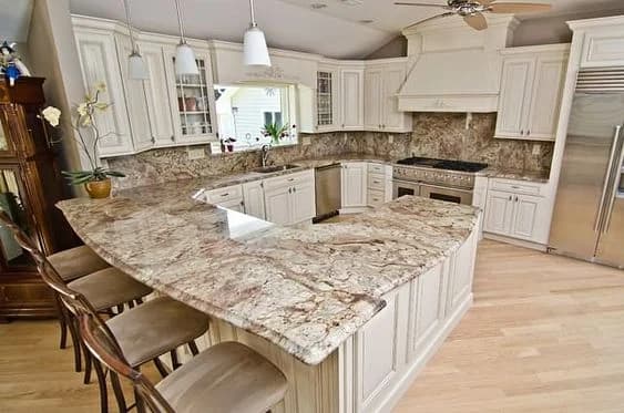 brown granite kitchen 2