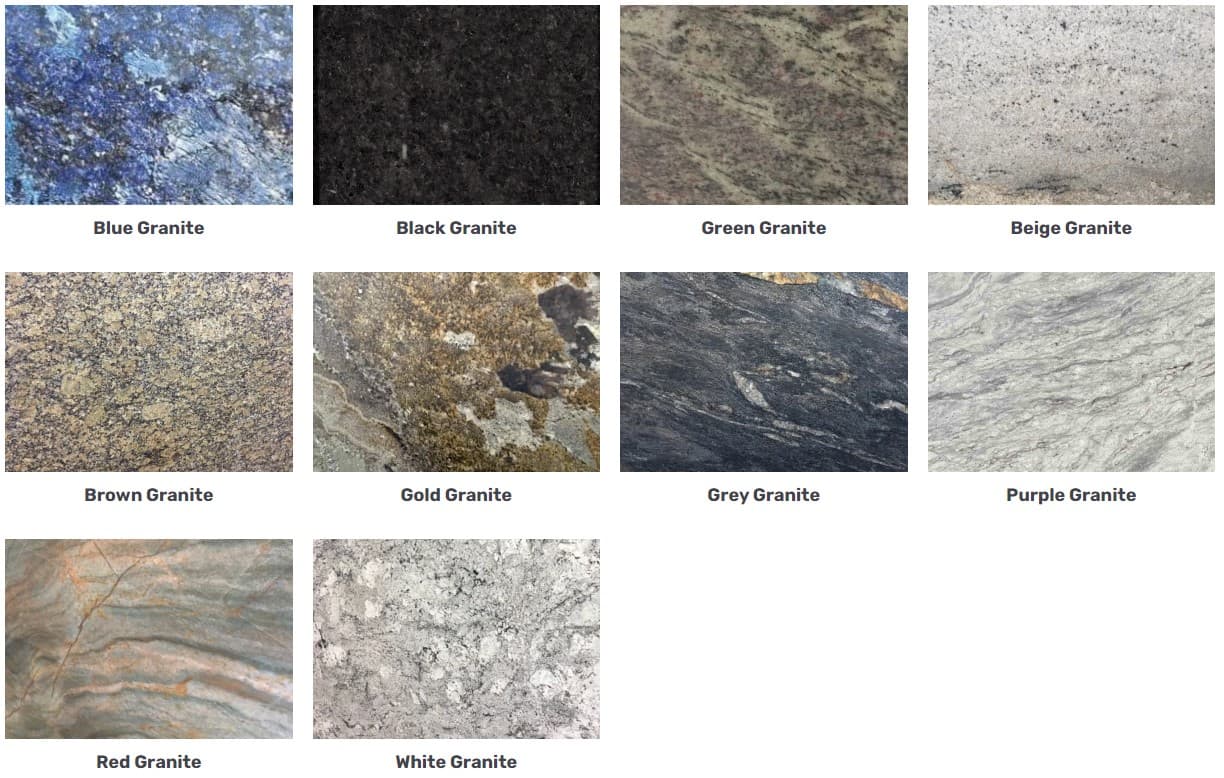 Granite Countertop Colors