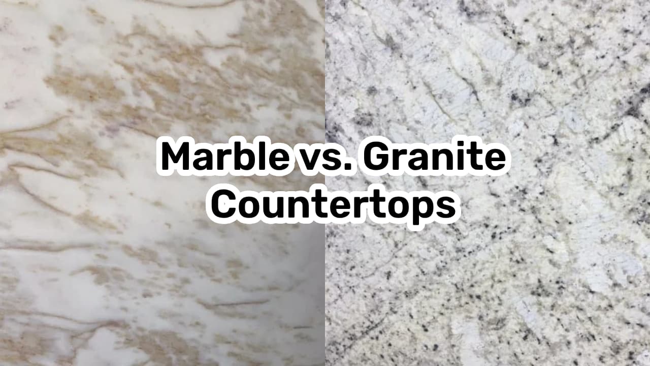Marble vs. Granite Countertops